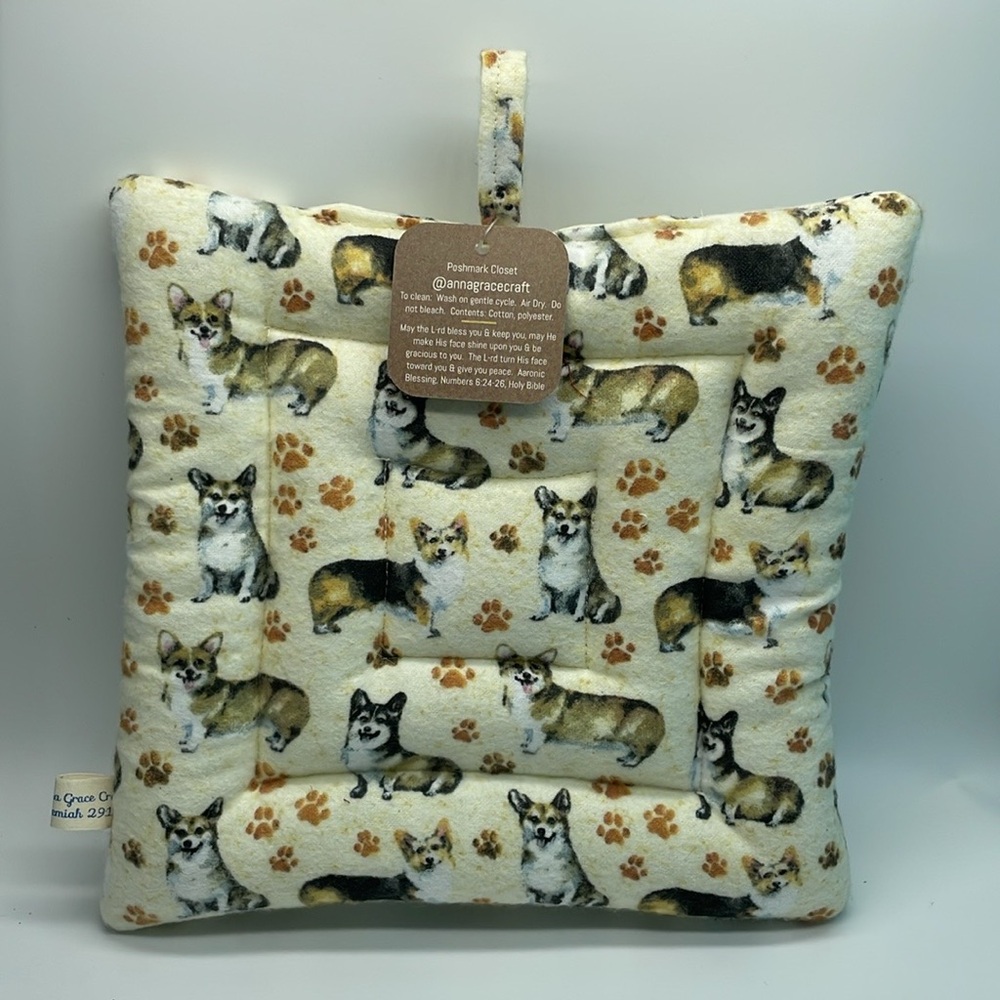 Corgi Potholder